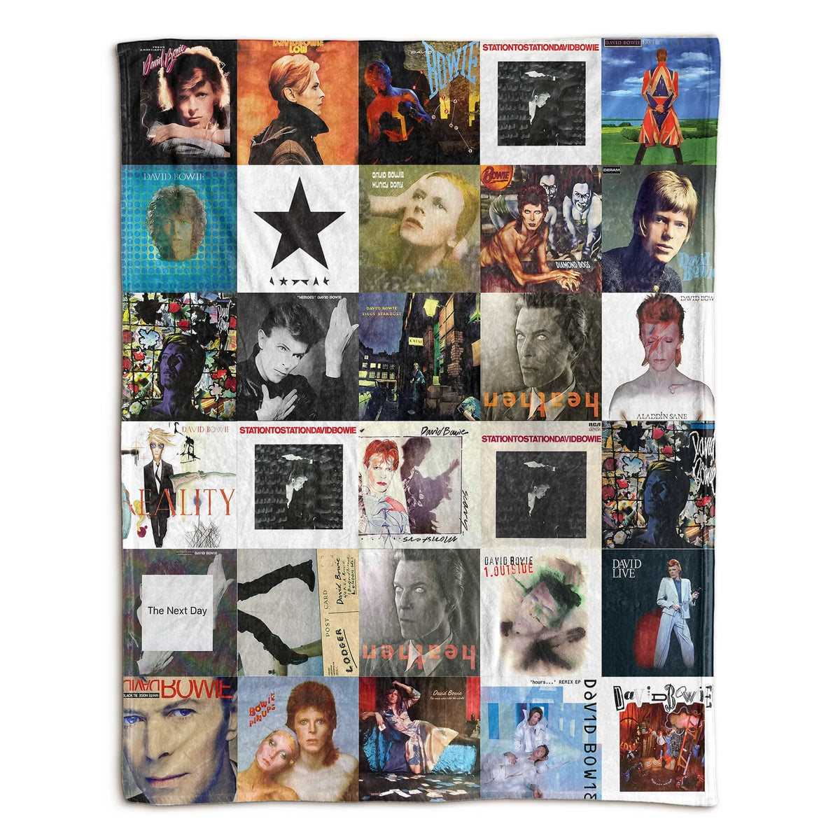 David Bowie Sherpa Blanket - A Cosmic Tribute to the Man Who Rewrote Music