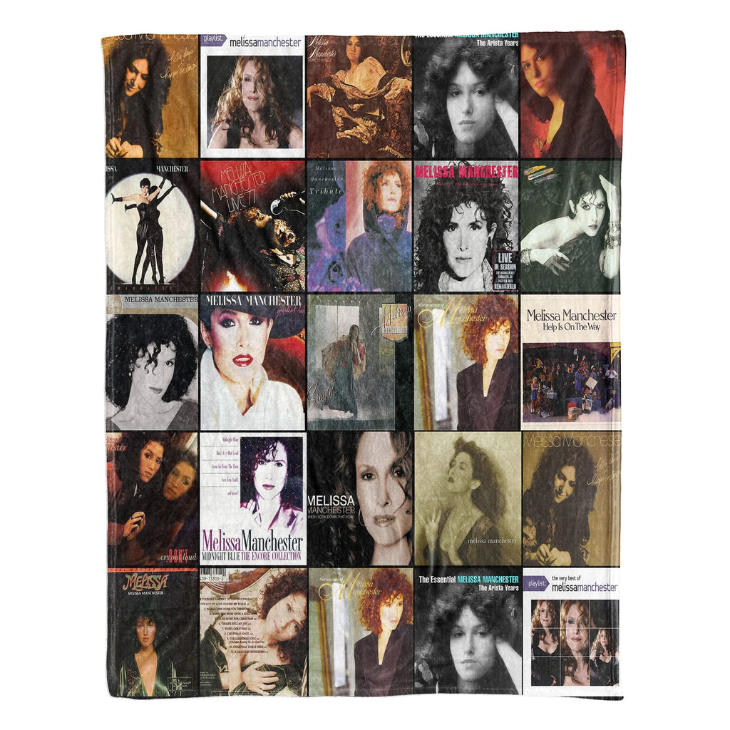 Melissa Manchester Sherpa Blanket - A Soulful Classic-Pop Tribute for True Fans