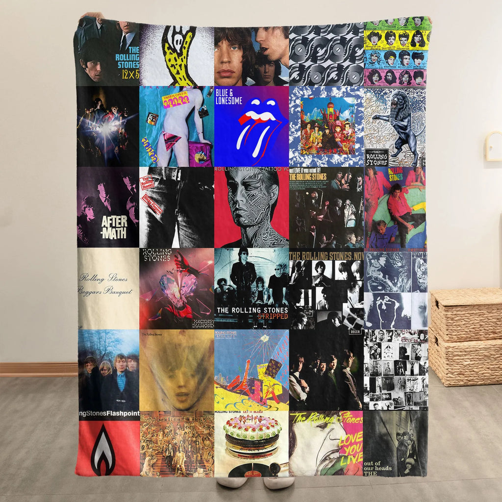 The Rolling Stones Sherpa Blanket – A Rock ’n’ Roll Legacy You Can Wrap Up In