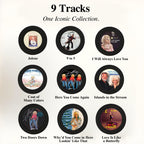Dolly Parton Vinyl Record Refrigerator Music Magnet - Christmas NFC Music Player Box Set for Fan