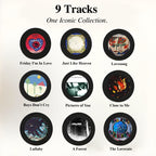 The Cure Vinyl Record Refrigerator Music Magnet - Christmas NFC Music Player Box Set for Fan