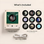 The Smiths Vinyl Record Refrigerator Music Magnet - Christmas NFC Music Player Box Set for Fan