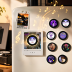 Prince Vinyl Record Refrigerator Music Magnet - Christmas NFC Music Player Box Set for Fan