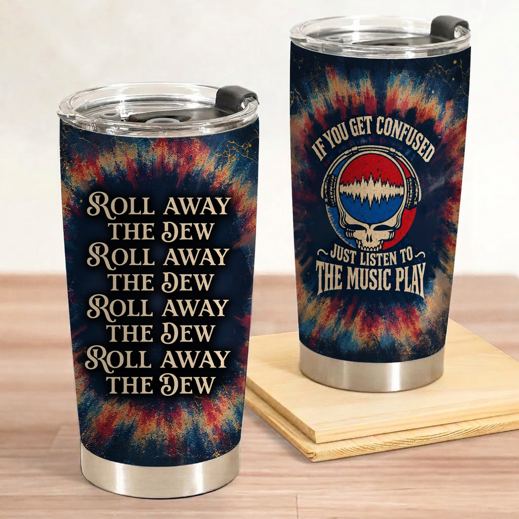 Franklin's Tower Lyrics 20Oz Tumbler - Deadhead Unique Gift - Christmas Gifts for Fans, Parents