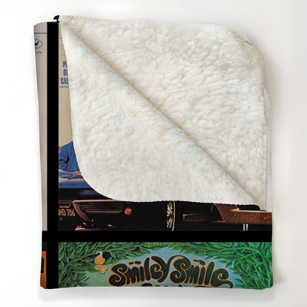 The Beach Boys Albums Collage Sherpa Blanket - A Unique Christmas Find for All Fans