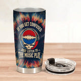 Franklin's Tower Lyrics 20Oz Tumbler - Deadhead Unique Gift - Christmas Gifts for Fans, Parents