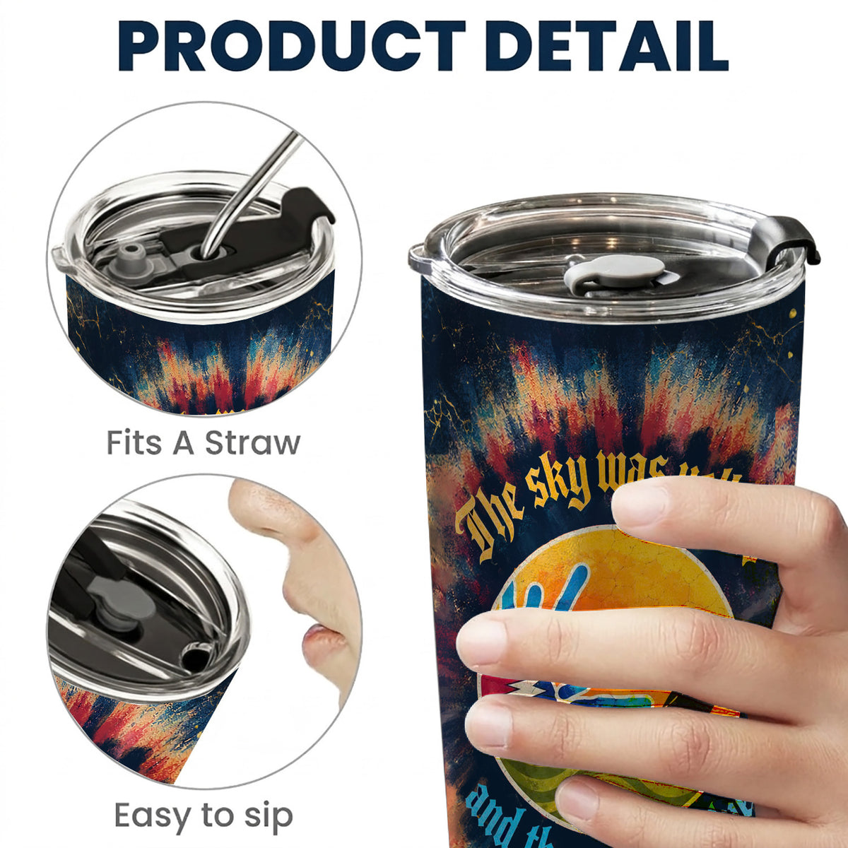 Scarlet Begonias Lyrics 20Oz Tumbler - Deadhead Unique Gift - Christmas Gifts for Fans, Parents