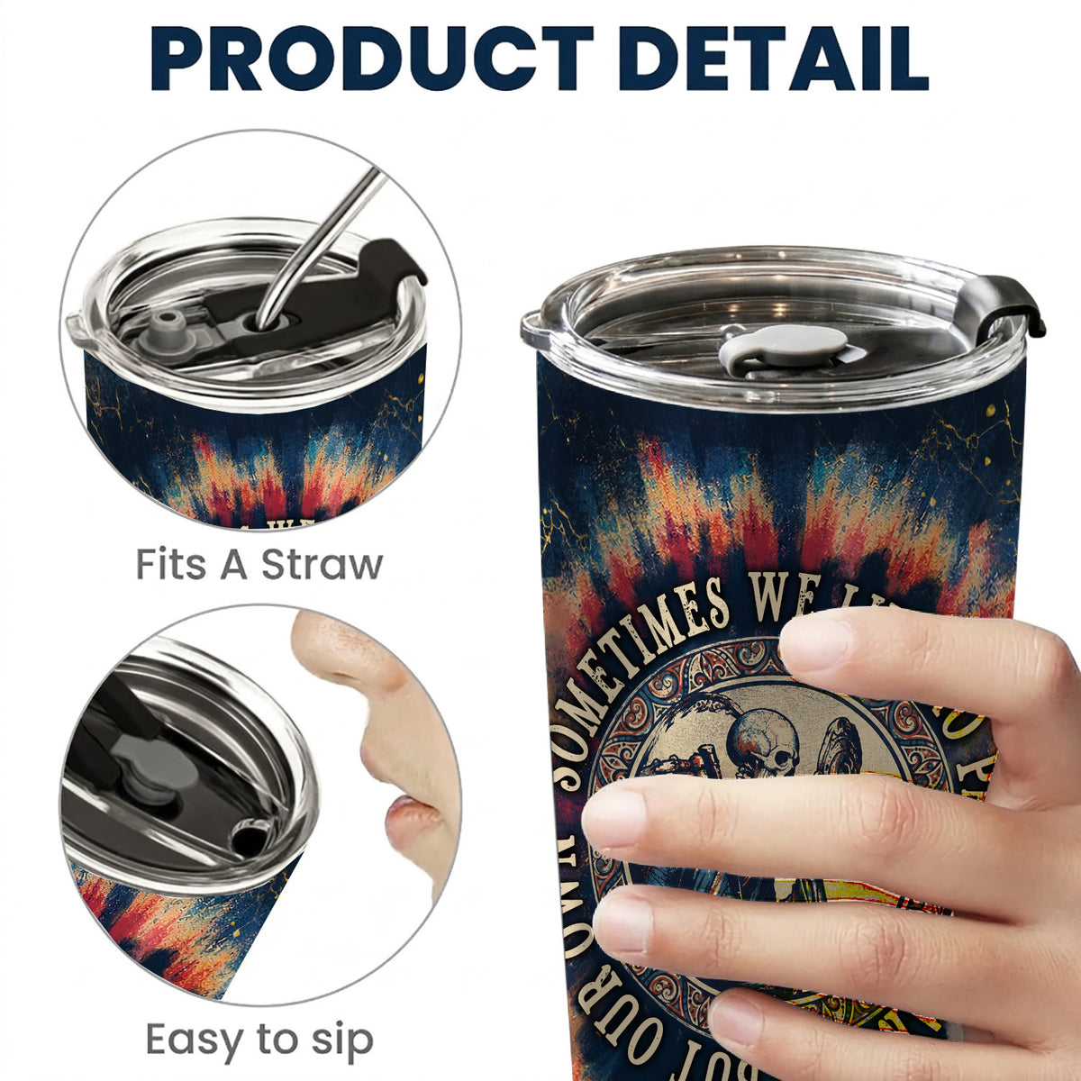 Eyes of the World Lyrics 20Oz Tumbler - Deadhead Unique Gift - Christmas Gifts for Fans, Parents