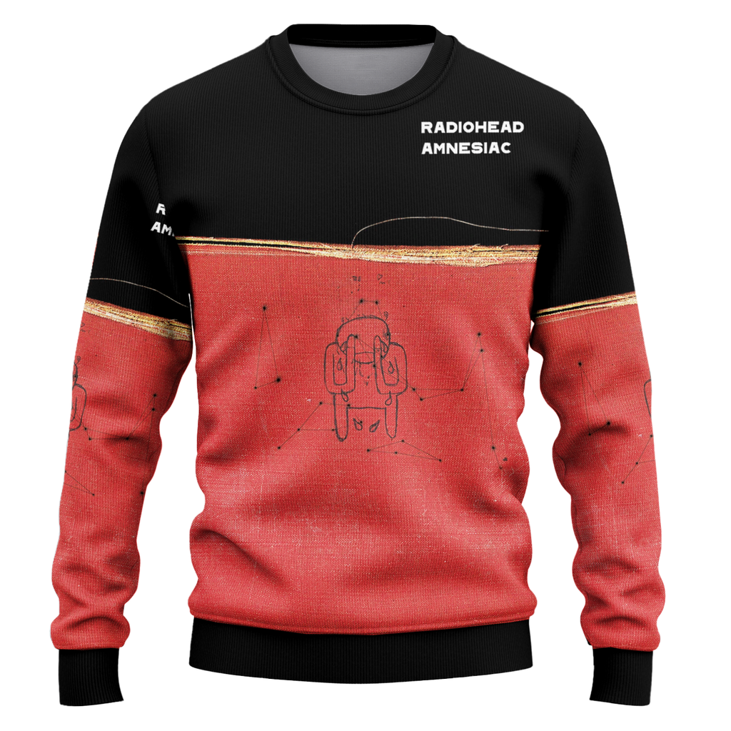 Amnesiac-Inspired Radiohead Unisex Shirt - Radiohead Unisex Sweatshirt For Fans