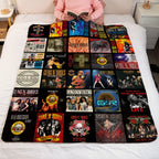 Guns N’ Roses Sherpa Blanket – A Loud, Wild Flashback to Rock’s Most Explosive Era