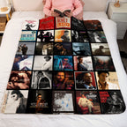 Eric Benét Albums Collage Sherpa Blanket - A Unique Christmas Find for All Fans