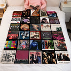 The Cars Albums Collage Sherpa Blanket - A Unique Christmas Find for All Fans