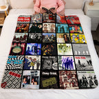 Cheap Trick Albums Collage Sherpa Blanket - A Unique Christmas Find for All Fans