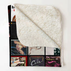The Cars Albums Collage Sherpa Blanket - A Unique Christmas Find for All Fans