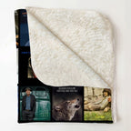 James Taylor Sherpa Blanket - A Warm Folk-Rock Tribute for True Fans