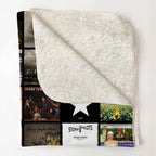 Stone Temple Pilots Albums Collage Sherpa Blanket - A Grunge-Era Tribute for True Fans