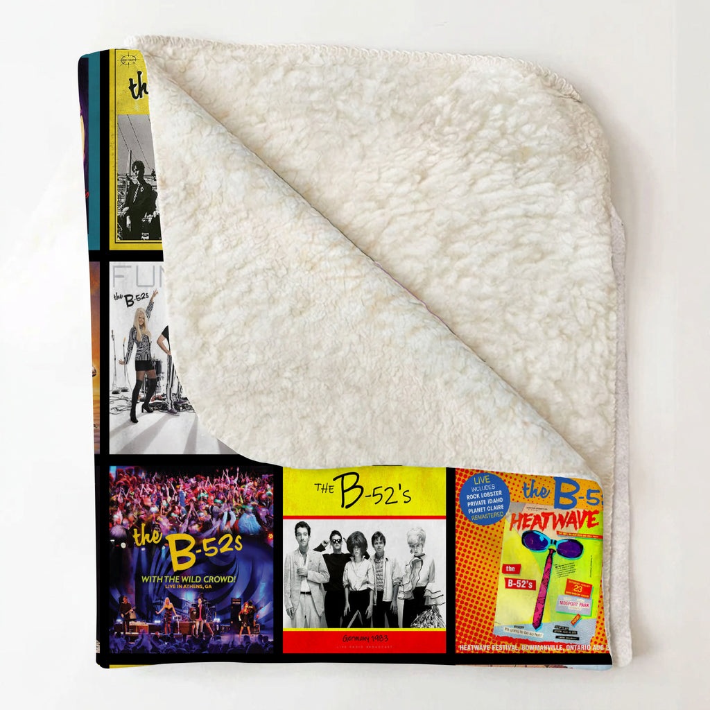 The B-52’s Sherpa Blanket – A Fun, Retro Tribute for True Fans