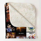 ABBA Sherpa Blanket - Cozy Nostalgia Wrapped in Iconic Album Art