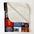 Toto Albums Collage Sherpa Blanket - A Unique Christmas Find for All Fans