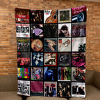 The Cars Albums Collage Sherpa Blanket - A Unique Christmas Find for All Fans