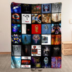 Toto Albums Collage Sherpa Blanket - A Unique Christmas Find for All Fans