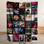 The Cars Albums Collage Sherpa Blanket - A Unique Christmas Find for All Fans