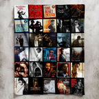 Eric Benét Albums Collage Sherpa Blanket - A Unique Christmas Find for All Fans