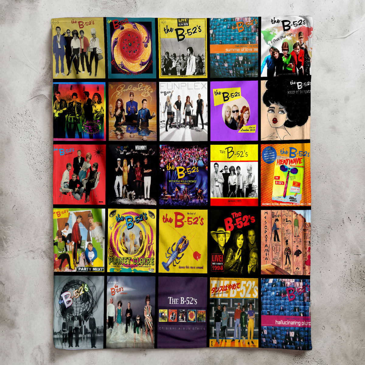 The B-52’s Sherpa Blanket – A Fun, Retro Tribute for True Fans