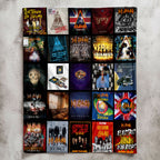Def Leppard Sherpa Blanket - A High-Energy Rock Tribute for True Fans