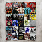 Cheap Trick Albums Collage Sherpa Blanket - A Unique Christmas Find for All Fans
