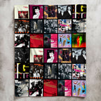 Duran Duran Albums Collage Sherpa Blanket - Unique Gift for Music Fans