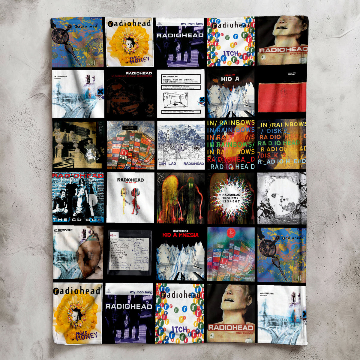 Radiohead Sherpa Blanket - A Tribute to Every Era