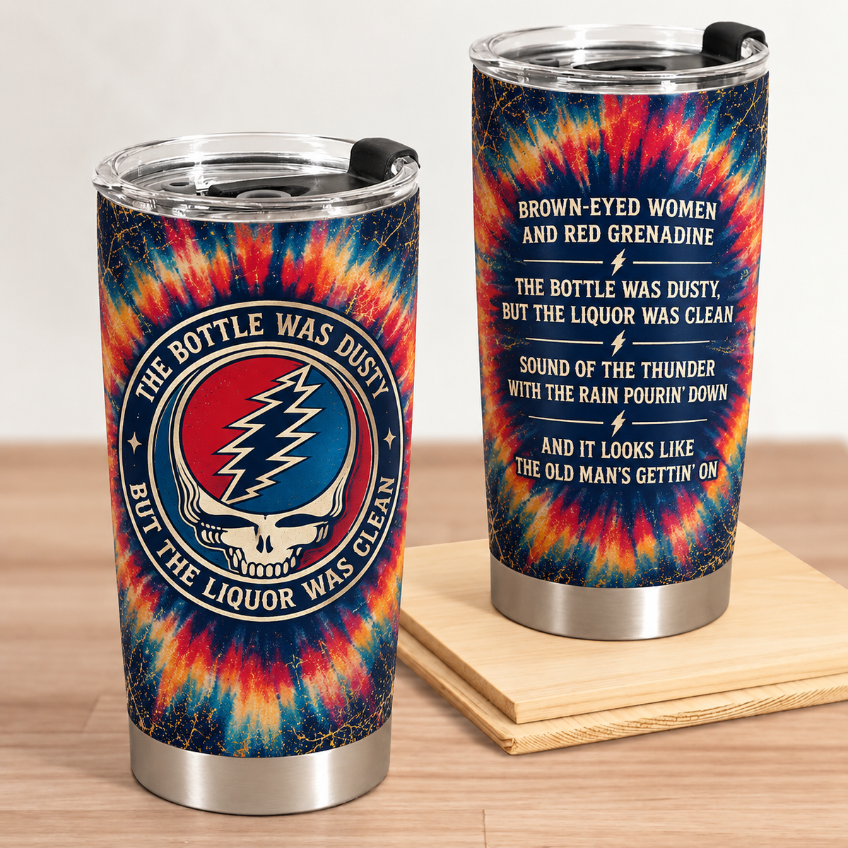 Brown-Eyed Women Lyrics 20Oz Tumbler - Deadhead Unique Gift