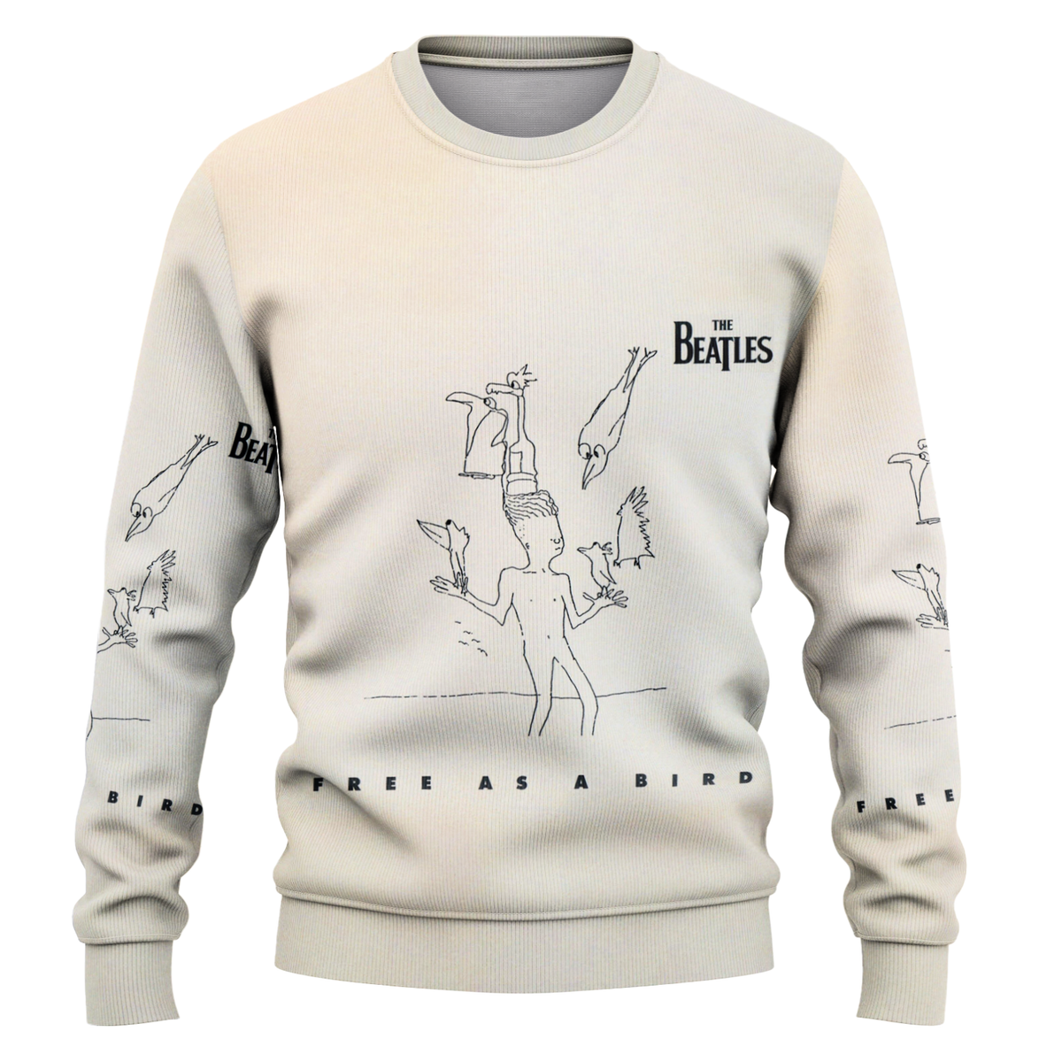 Free As A Bird-Inspired The Beatles Unisex Shirt - The Beatles Unisex Sweatshirt, T-shirt For Fans