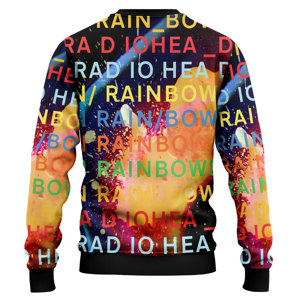 In Rainbow-Inspired Radiohead Unisex Shirt - Radiohead Unisex Sweatshirt For Fans