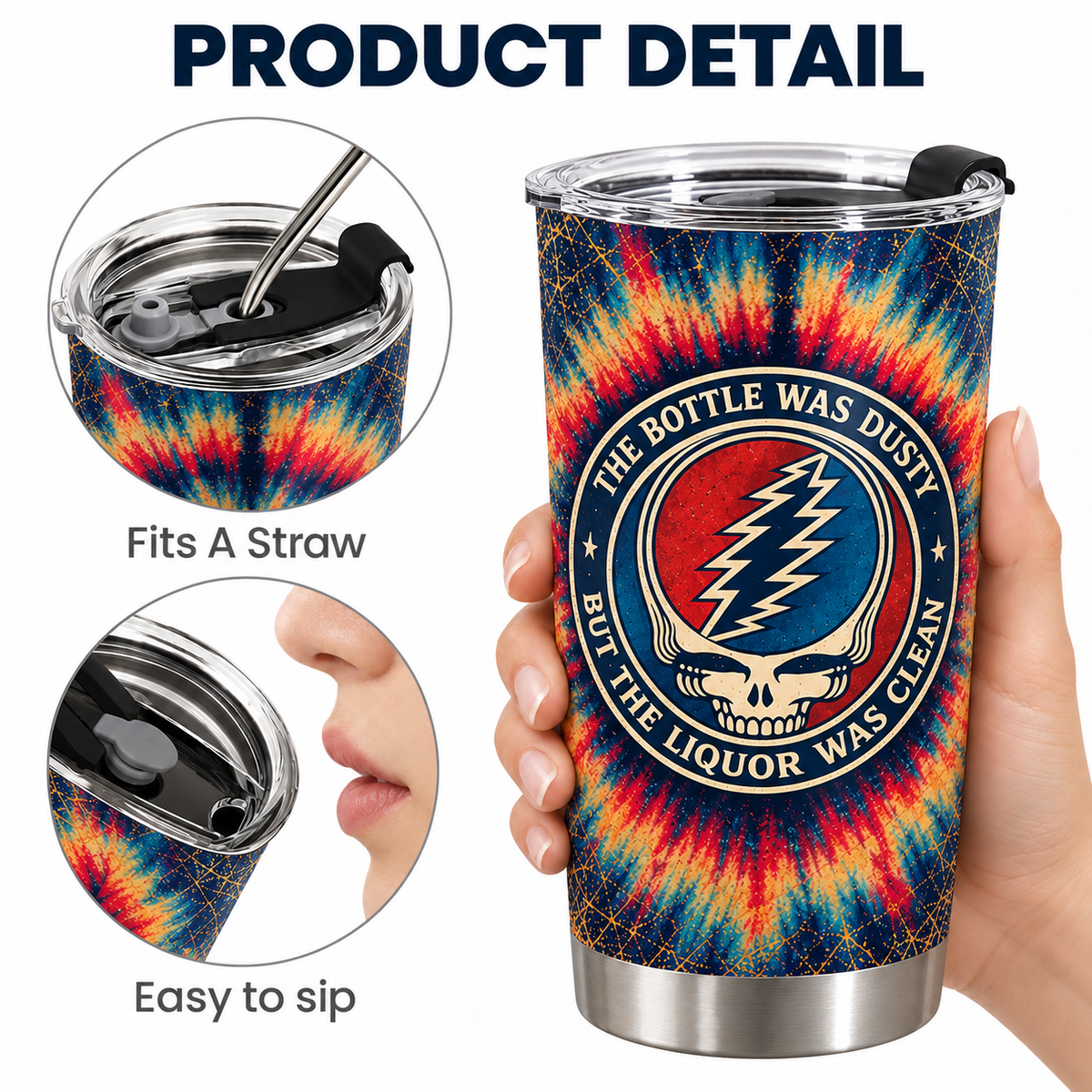 Brown-Eyed Women Lyrics 20Oz Tumbler - Deadhead Unique Gift