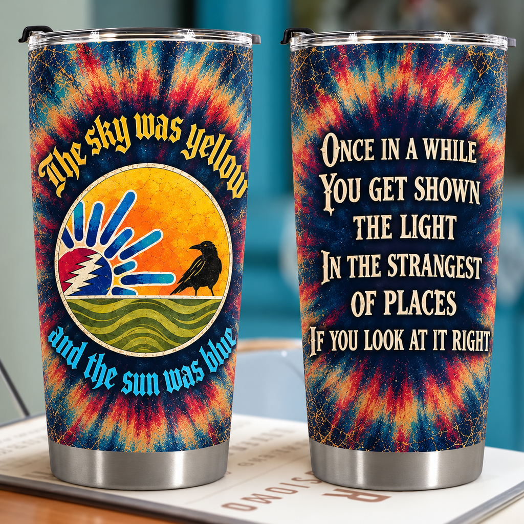 Scarlet Begonias Lyrics 20Oz Tumbler - Deadhead Unique Gift - Christmas Gifts for Fans, Parents