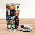 90s Hip-Hop & R&B Essential Albums Collage 20Oz Tumbler - Unique Gift For Music Fans