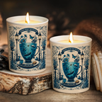 Theme From the Bottom Illustration Scented Candle - Unique Christmas Gift for Phish Fans