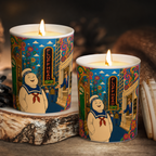 Fluffhead Song Illustration Scented Candle - Unique Christmas Gift for Phish Fans