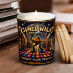 Camel Walk Song Illustration Scented Candle - Unique Christmas Gift for Phish Fans