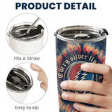 Touch of Grey Lyrics 20Oz Tumbler - Deadhead Unique Gift - Christmas Gifts for Fans, Parents
