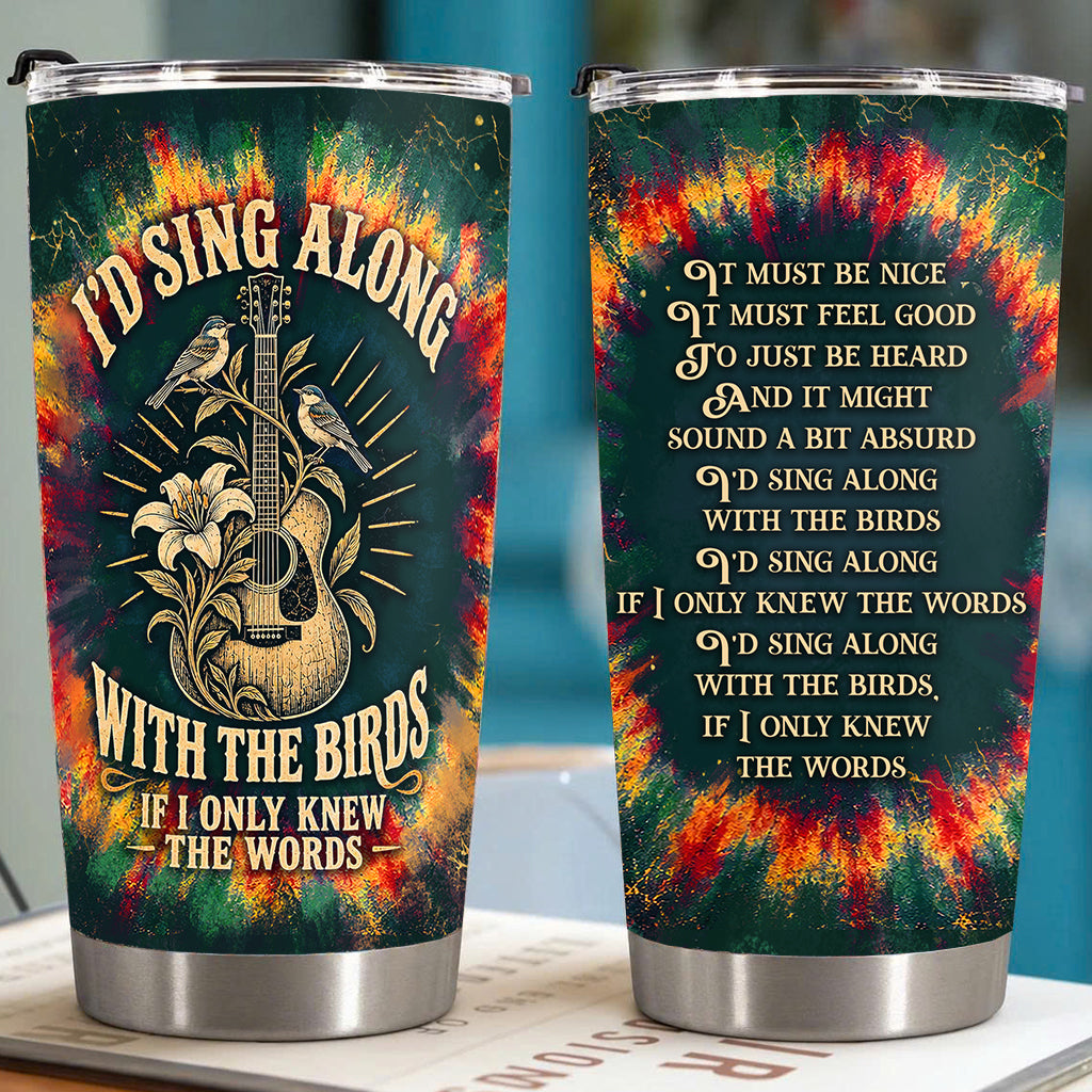 Gild the Lily Lyrics 20Oz Tumbler - Billy Strings Unique Gift - Christmas Gifts for Fans